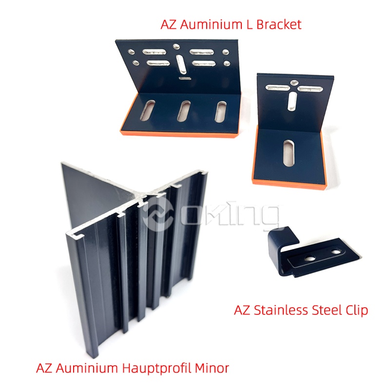 Córas Suiteála Facade Foirgníochta Gairmiúil le Socrú Folaithe/Nochta do Phainéil Ceirmeacha Terracotta